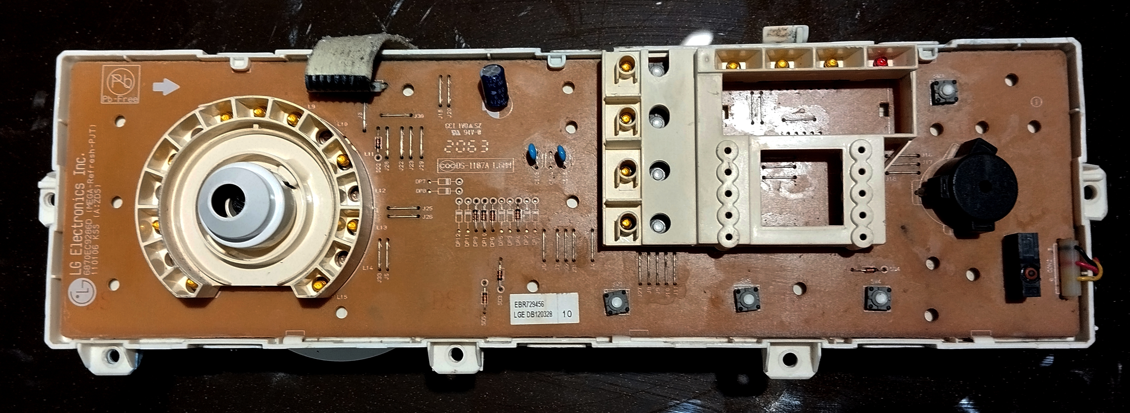 برد LG گریبکس تک فلت 9سیم بدون نمایشگر